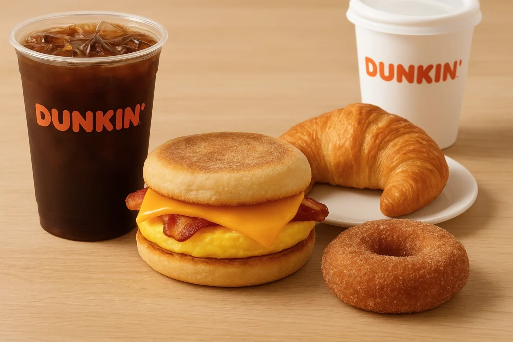 Dunkin Breakfast Menu