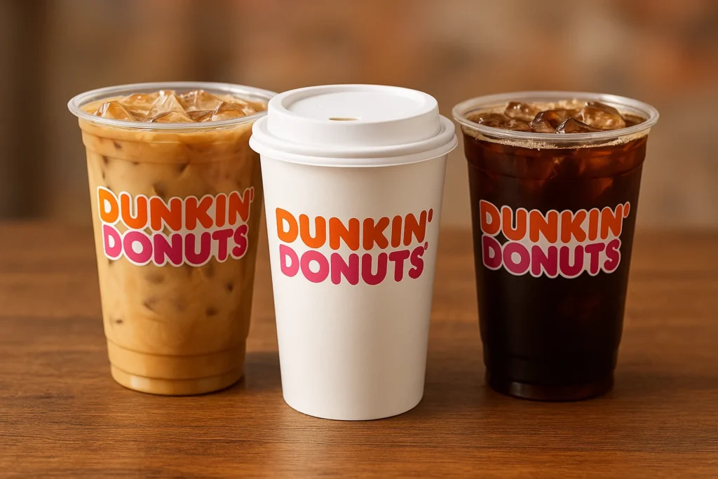 Dunkin Donuts Coffee Menu