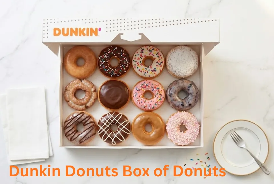 Dunkin Donuts Box of Donuts