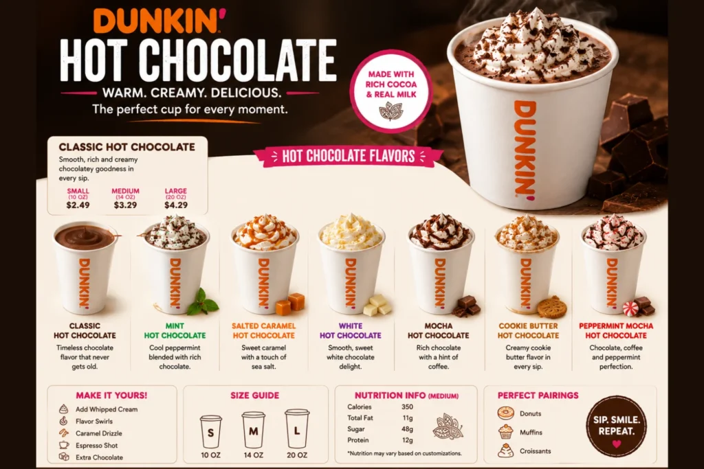 Dunkin Donuts Hot Chocolate
